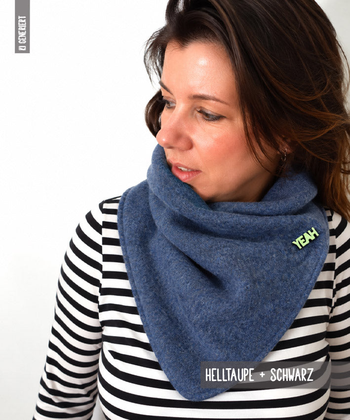 SNUG.neck | Materialset | YEAH Knopf nach Wahl