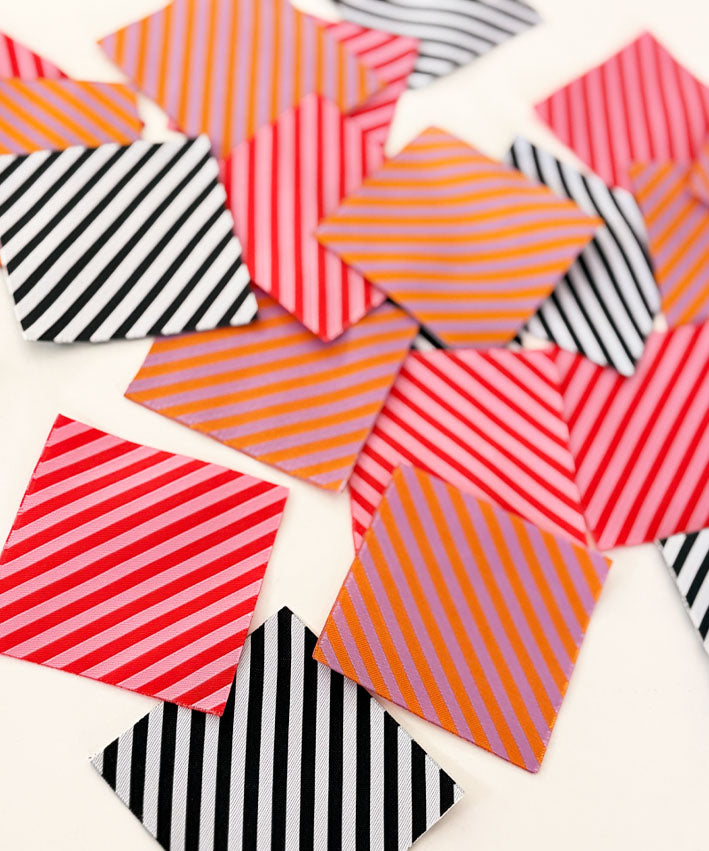 STRIPES DIAGONAL 6x6 cm 3 Fbn TEASER 2