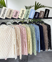 Spitzenshirt Kragen 9 Farben Teaser 3