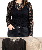 Spitzenshirt Schwarz Teaser 2a