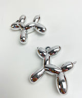 Taschenanhänger | Ballonhund Silber