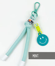 Taschenanhanger-Schlusselband-Smiley-Mint-leni-pepunkt