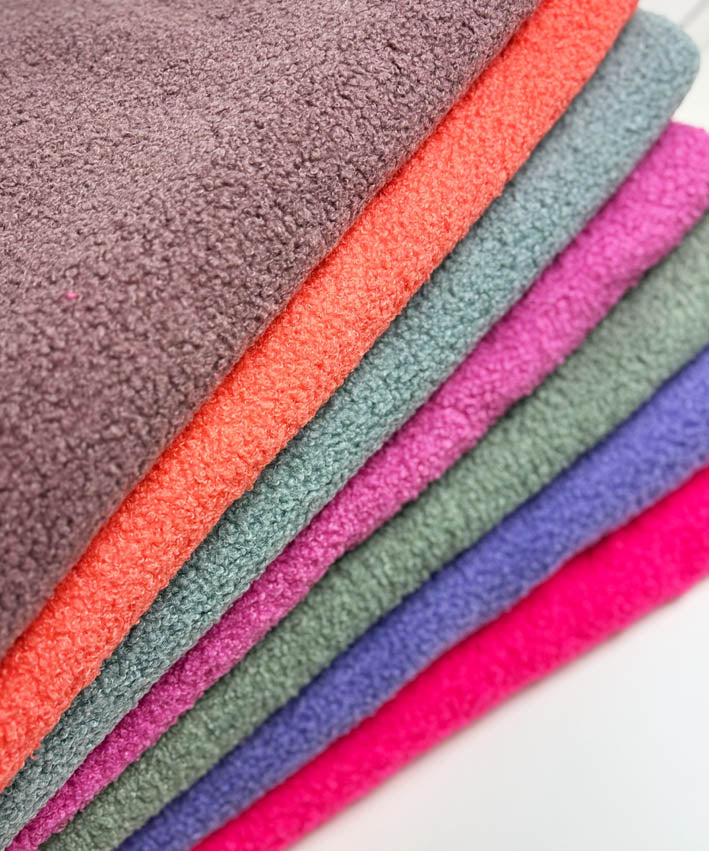 Teddy Fleece Boucle 7 Farben Teaser 3