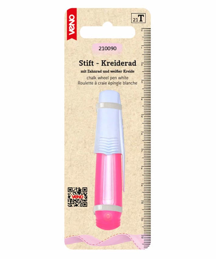 Veno Stift Kreiderad wei 1 leni pepunkt