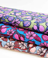 Viskose | gewebt | Blossom Berry | 3 Farben