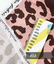 Viskose Ilja Leopard rosa-braun 1