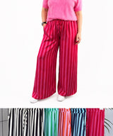 READYtoWEAR | Satinhose | Hose aus Viskose | Streifen