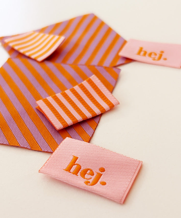 Webetikett 3x2 cm hej 3 Fbn _STRIPES_WE Kombi Teaser 2