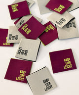 Webetiketten | BABY EIER LEICHT. | 2 Farben