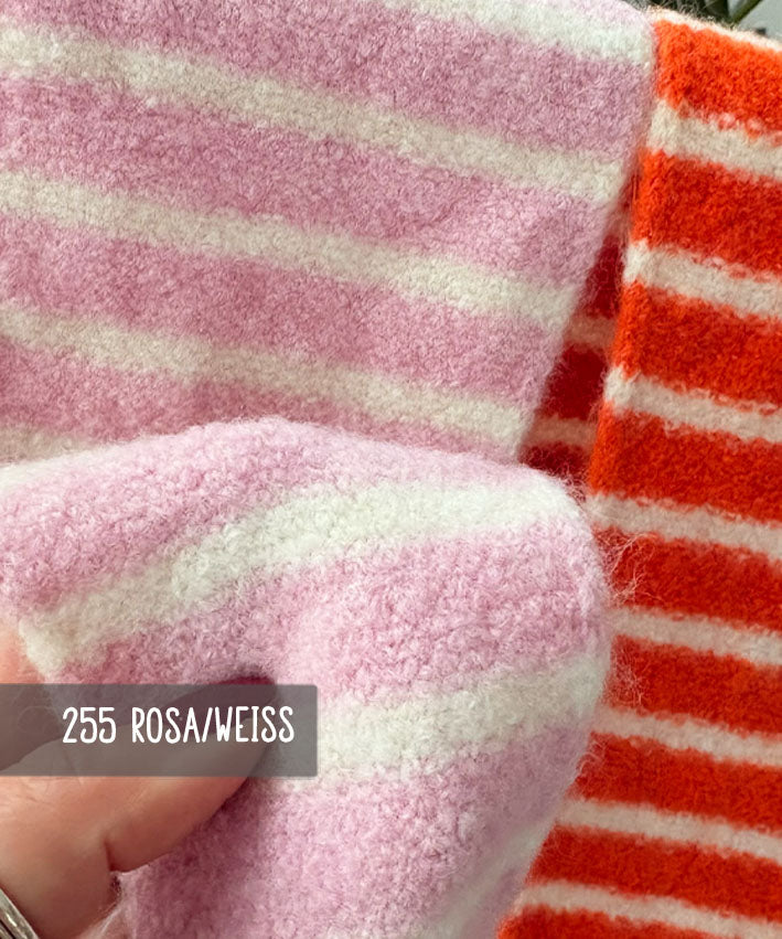 Wolltuch LENA geringelt 255