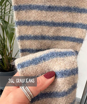 Wolltuch LENA geringelt 264