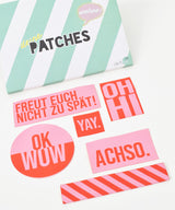 patchwork PINK x RED | Patch bundle #16 | XL Patch | SET