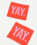 XL Patch | YAY. | 30x30  mm