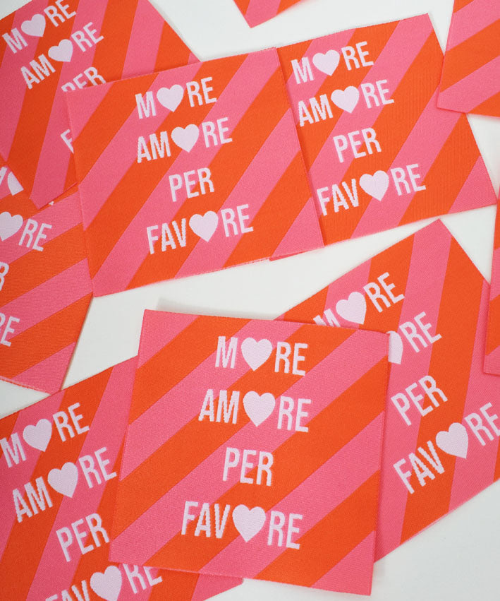 XL Patch leni pepunkt - MORE AMORE PER FAVORE 1 - Kopie