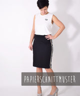 PAPIERSCHNITTMUSTER. # 116 BLEISTIFT.rock | Gr. 32-58