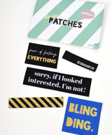BLING DING | Patch bundle #12 | XL Patch | SET