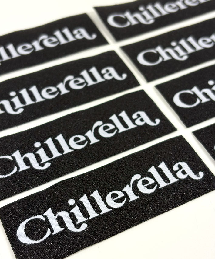 chillerella Patch schwarz-glitzer-weiss leni pepunkt