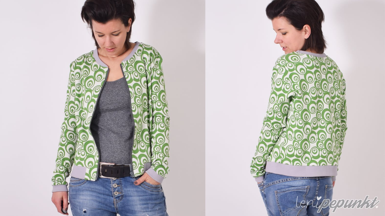 collage-blousonjacke-gruen_kringel-schnittmuster-leni-pepunkt
