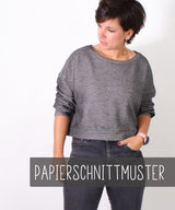 PAPER PATTERN # 146 CROPPED sweater / jacket | Sizes 32-58