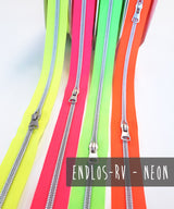 Endlos-Reißverschluss | NEON | 4 Farben