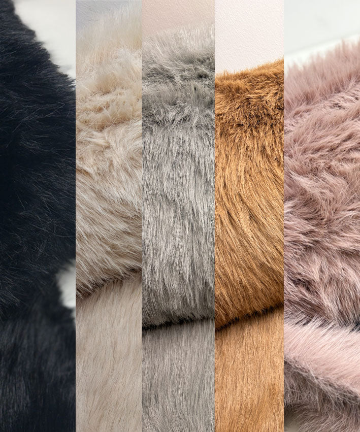 fake fur 5 farben