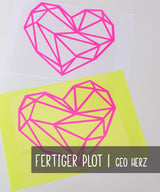 Finished Plot | GEO Heart | 6 Colors