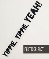 finished Plot | YIPPIE, YIPPIE, YEAH | 3 Colors