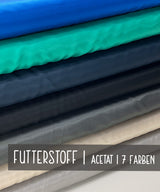 Lining fabric | Acetate | 7 colors