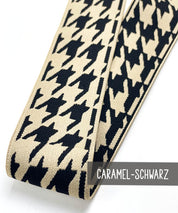 gummiband-hahnentritt-caramel-schwarz