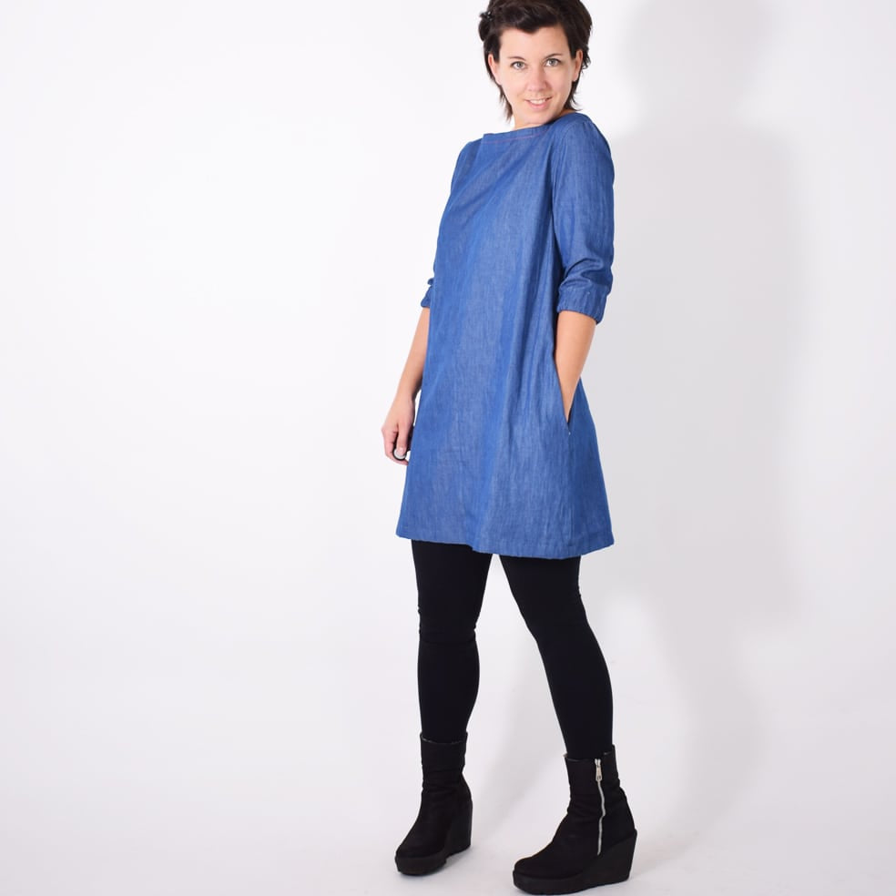 insta-zipperkleid-leni-pepunkt-collage-jeans