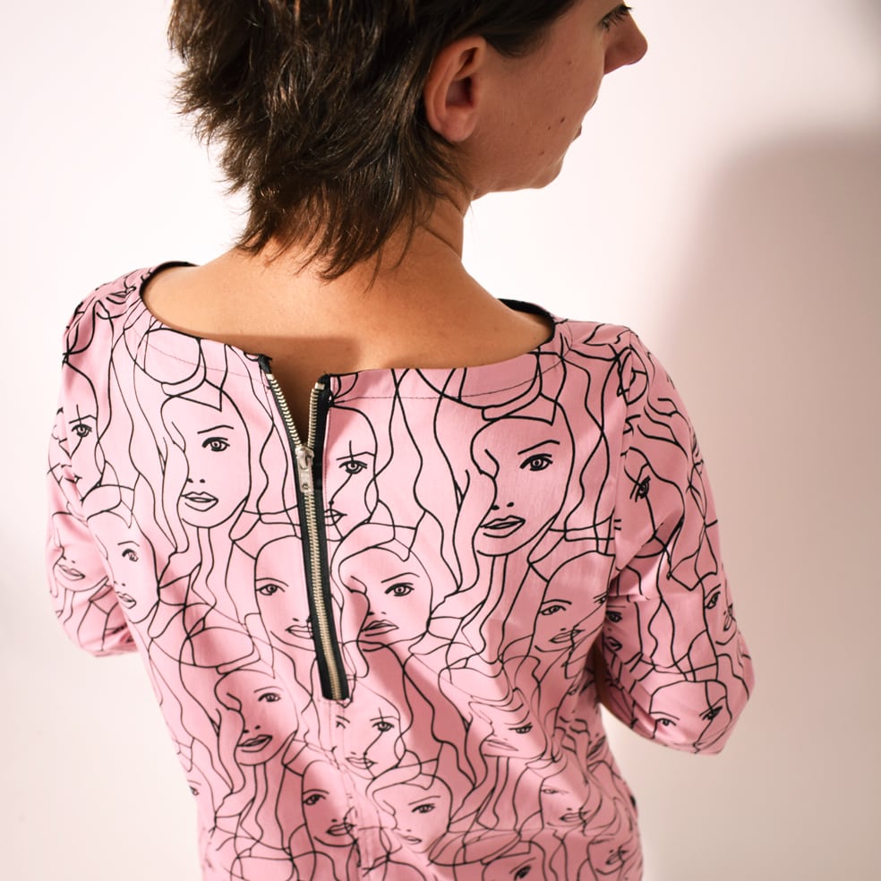 insta-zipperkleid-leni-pepunkt-collage-rosa_sichtbarer-zipper