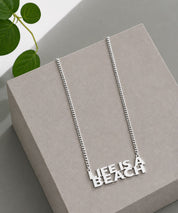 kette life is a beach silber