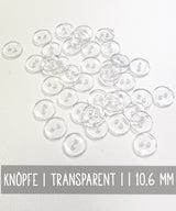 Buttons | Transparent | Blouse Buttons