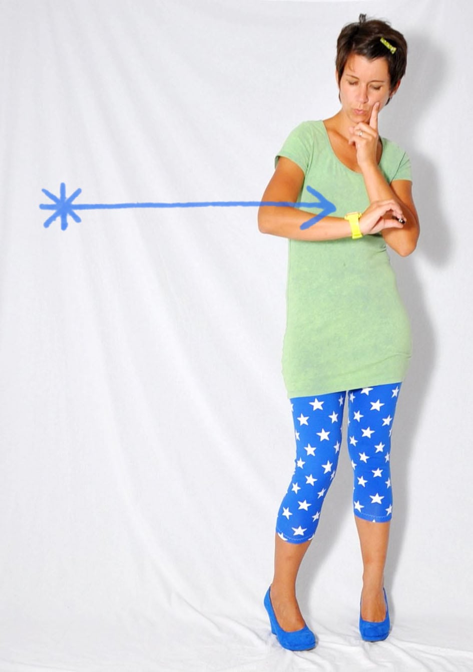 leggings-capri-blau-leni-pepunkt