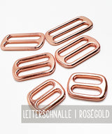 Ladder buckle | Regulator | ROSE GOLD | 3 sizes
