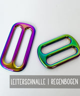 Leiterschnalle | Regulator | REGENBOGEN | 3 Grössen