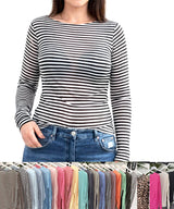 READYtoWEAR | Top with Cashmere "NELE" | Leopard, Stripes & Solid