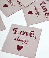 XL Patch | Love, always | 7x7 cm