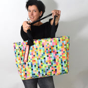 shoppingbag-freebie-leni-pepunkt-schnittmuster-quadrate-neon-2