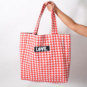 shoppingbag-freebie-leni-pepunkt-schnittmuster-rot-weiss-hahnentritt-1