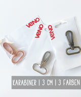 Karabiner | 30 mm | 3 Farben | VENO