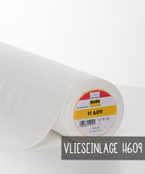 Interfacing H609 | Fusible fleece | White & Black