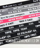 Webbing | STATEMENT | 3 cm | 10 Variations