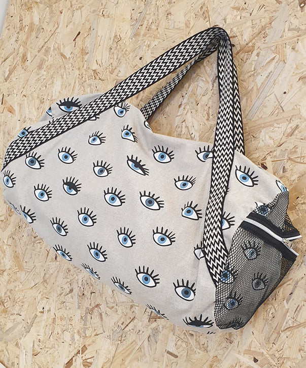 weekendertasche-leni-pepunkt-schnittmuster-materialpaket-augen-canvas