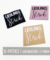 XL Patch | FAVORITE piece | 3 Colors