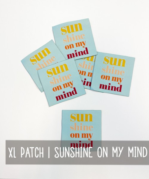XL Patch | SUNSHINE ON MY MIND