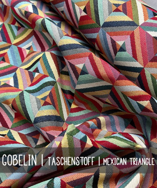 Gobelin | Taschenstoff | MEXICAN TRIANGLE