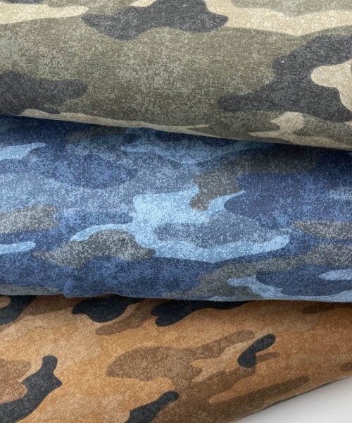 French Terry | Camouflage | 3 Farben