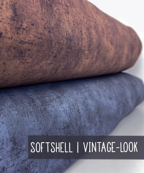 Softshell | VINTAGE-LOOK | 2 Farben