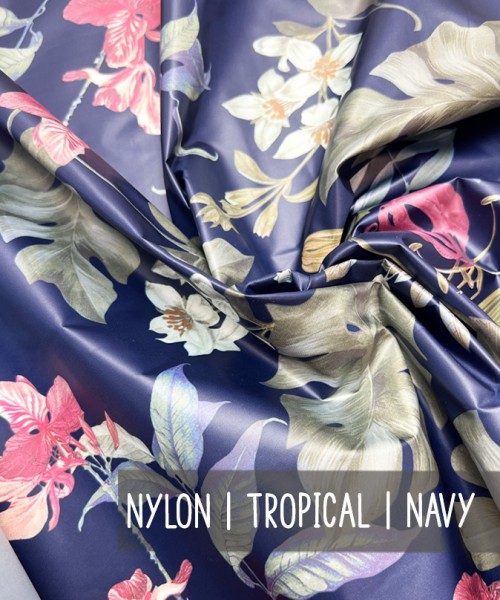 Nylon | TROPICAL | Navy